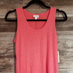 Lula Roe Pink Tank NWT Size S